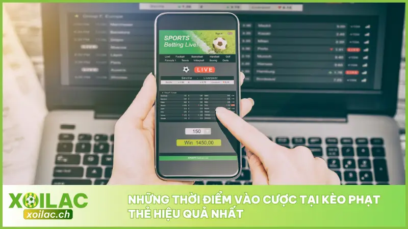 Những thời điểm vào cược tại kèo phạt thẻ hiệu quả nhất